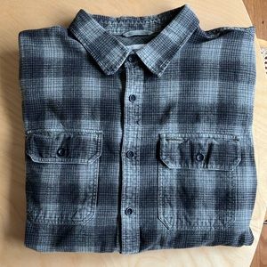 Buck Mason Men’s Large Plaid shirt